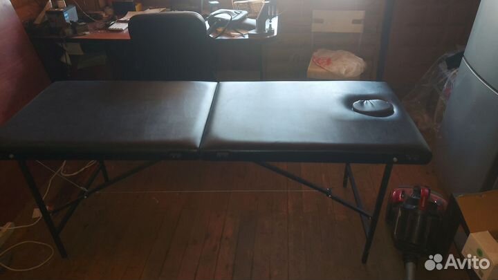 Массажный стол складной с вырезом для лица