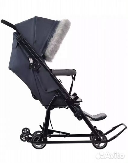 Санки коляска nika