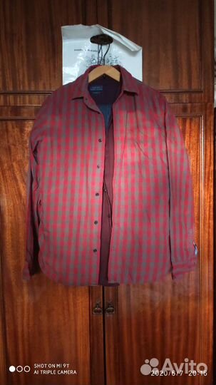 Фирменные рубашки М в идеале