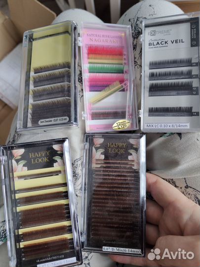 Материалы для наращивания ресниц