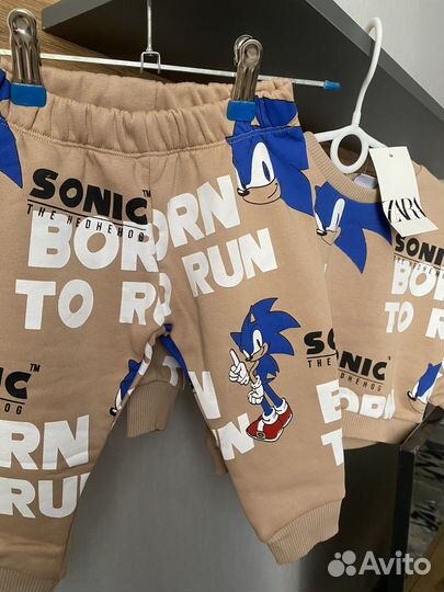 Костюм на мальчика Zara Sonic новый