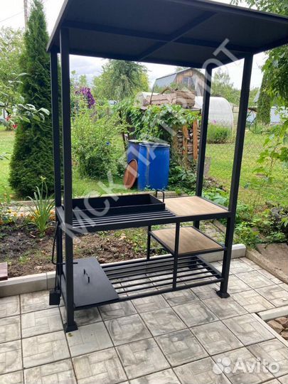 Мангалы в стиле лофт