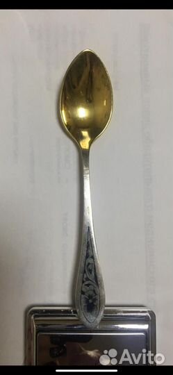 Серебряная чайная ложка