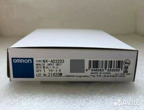 1Шт новый Omron NX-AD3203 аналоговый вход блок в коробке ускоренная доставка