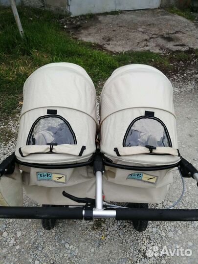 Коляска для двойни 2 в 1