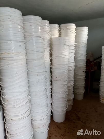 Бу ведра пластиковые