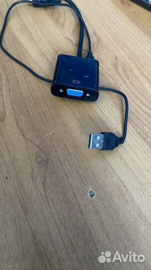 Переходник hdmi vga с доп. питанием