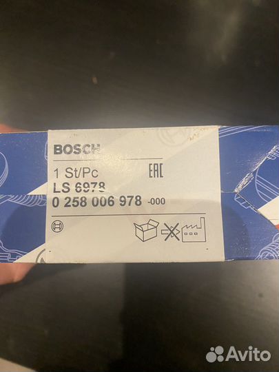 Лямбда зонд bosch