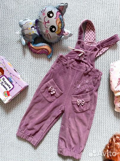 Костюм 80-86 куртка и штаны для девочки