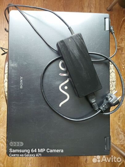 Ноутбук sony vaio