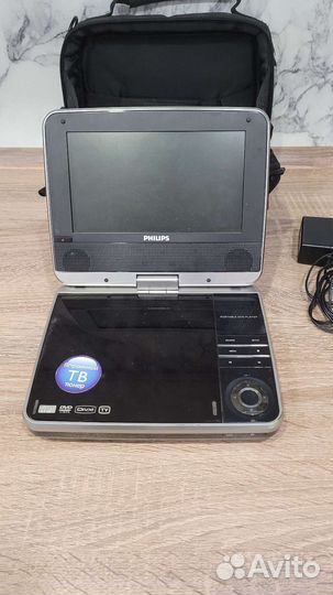 Портативный DVD-TV проигрыватель philips