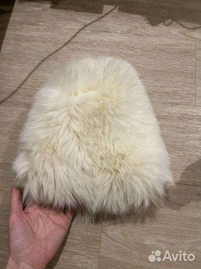 Шапка из песца женская