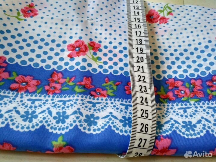 Отрез ткани. Ацетатный шёлк. Винтаж