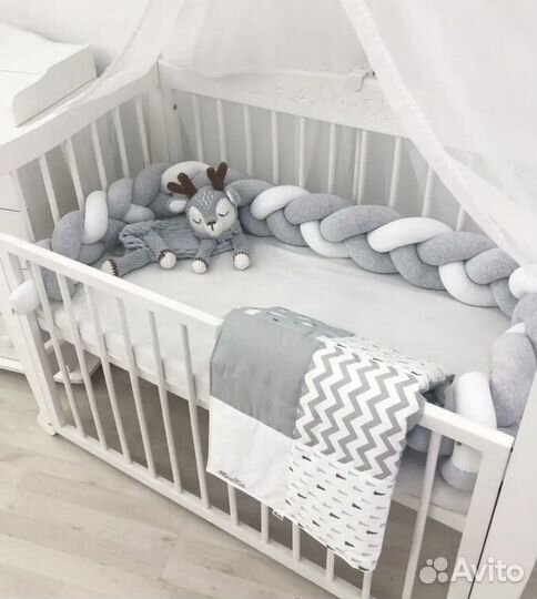 Бортик косичка