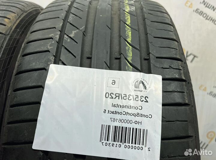 Continental ContiSportContact 5 235/35 R20 94Y