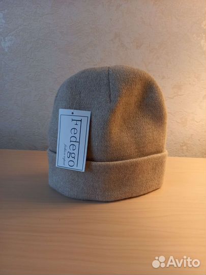 Вязаная шапка бини