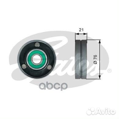 Ролик обводной приводного ремня T36730 Gates