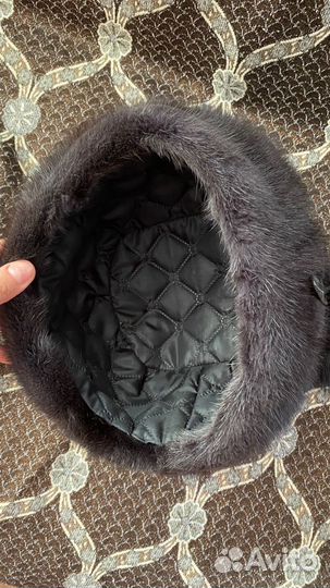 Берет норковый