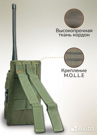 Подсумок под рацию универсальный 