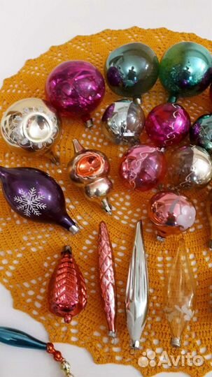 Ёлочные игрушки (ретро)