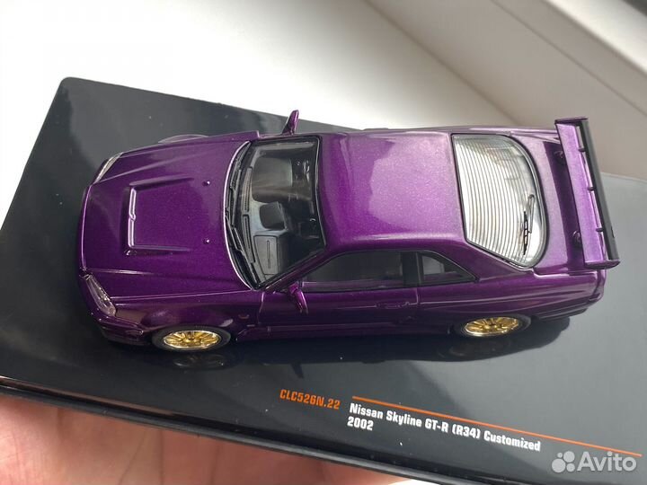IXO 1/43 Nissan Skyline GT-R (R34) 2002