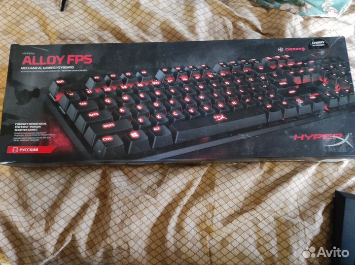 Игровая механическая клавиатура Hyperx alloy fps