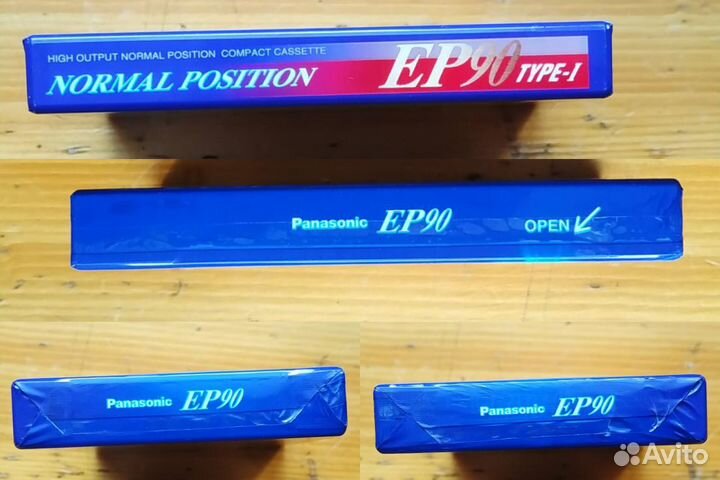 Компакт кассета Panasonic EP90