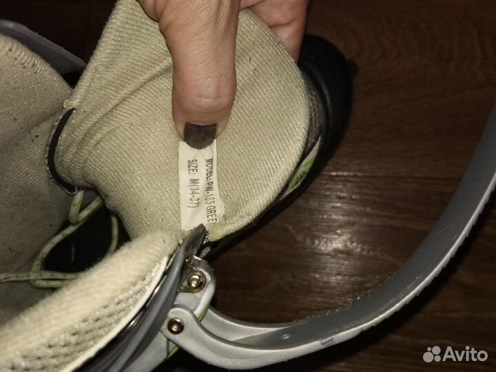 Коньки детские раздвижные 34-37