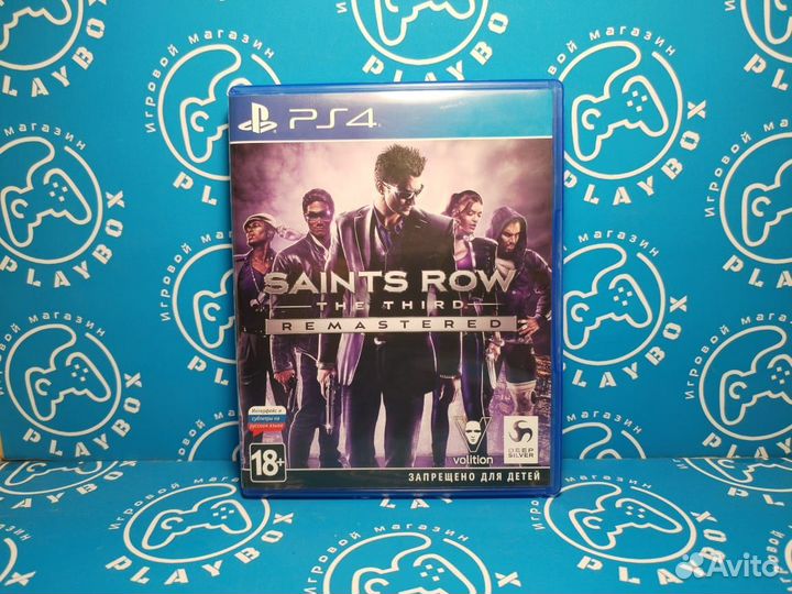 Saints Row The Third Remastered PS4 б.у