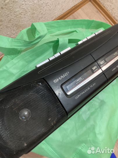 Магнитофон sharp на запчасти WQ283