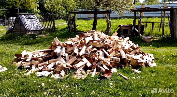 Дрова Осина подготовленные с доставкой любого объе