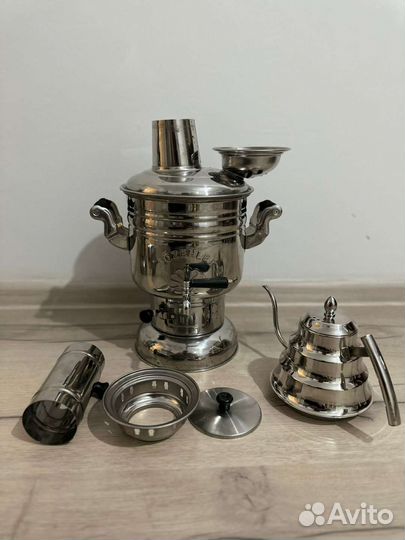 Самовар на дровах