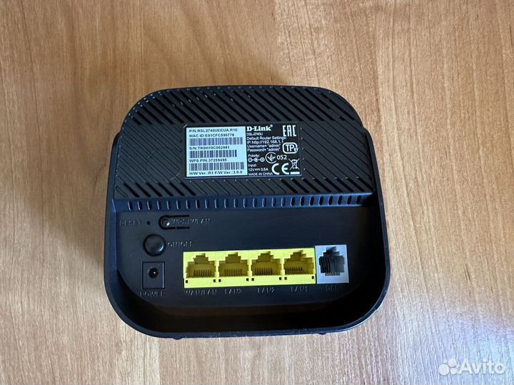 D-Link DSL-2740U Wireless N300 adsl2+ Router