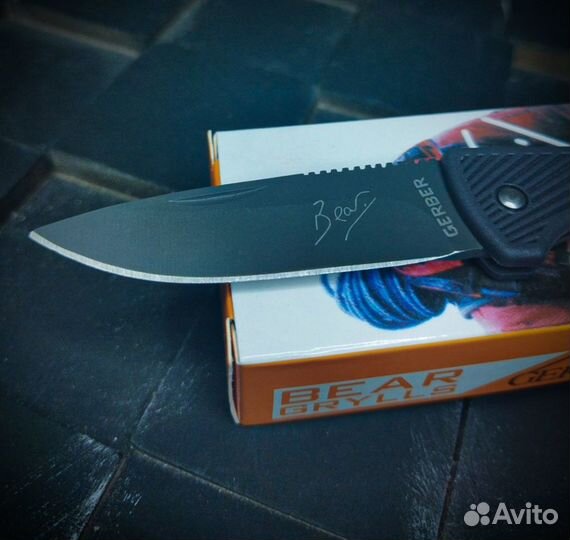 Нож Gerber серый