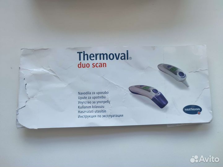 Инфракрасный термометр hartmann Termoval Duo Scan