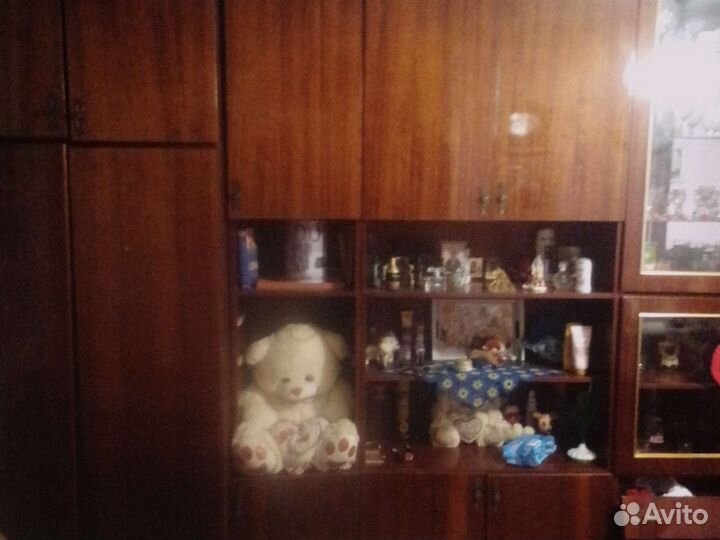 Стенка в гостиную со шкафом и антресолью бу СССР