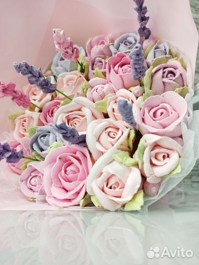 Букет из зефира