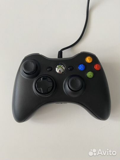 Геймпад xbox 360 проводной