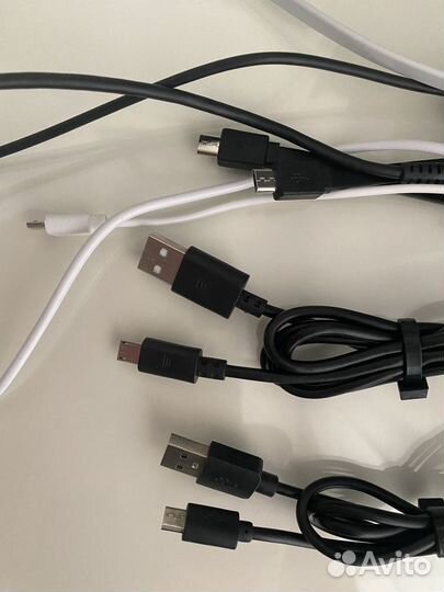 Кабеля, micro USB type B, USB type С - USB type A