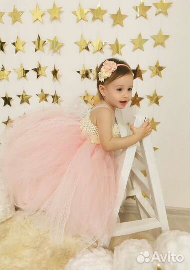 Платье для девочки 86