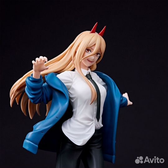 Аниме фигурка Человек Бензопила Power оригинал