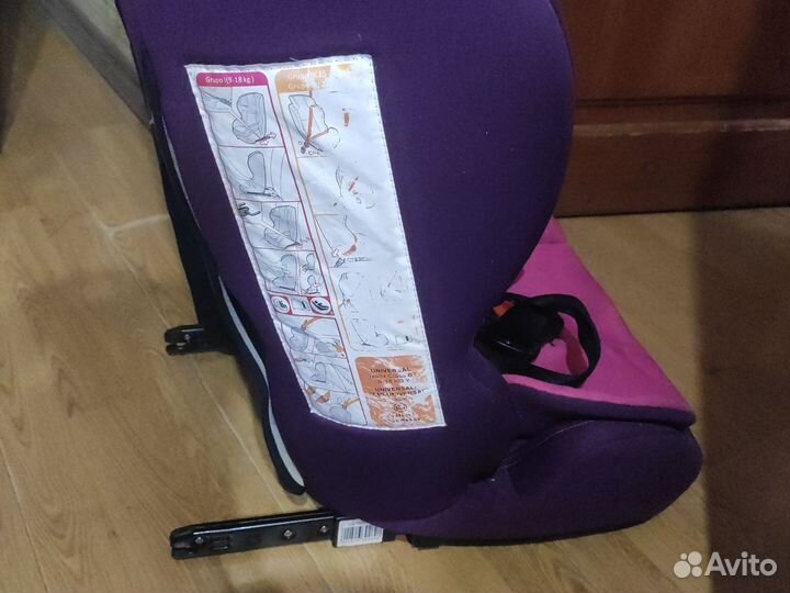 Детское автокресло 9 до 36 кг isofix