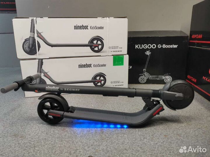 Самокат взрослый электрический бу