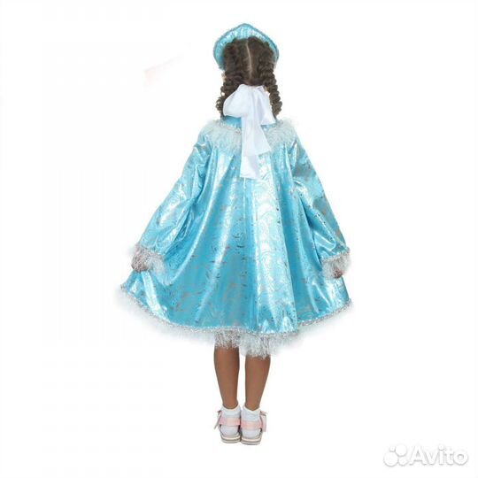 Карнавальный костюм для девочки Снегурочка 98 104