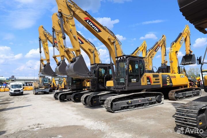 Гусеничный экскаватор Lovol FR220D2, 2022