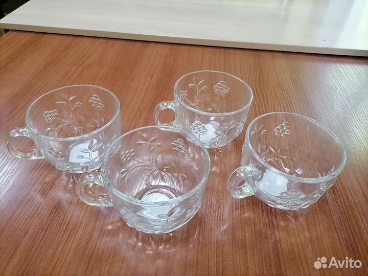 Кружки объем 500 мл, набор из 4 шт