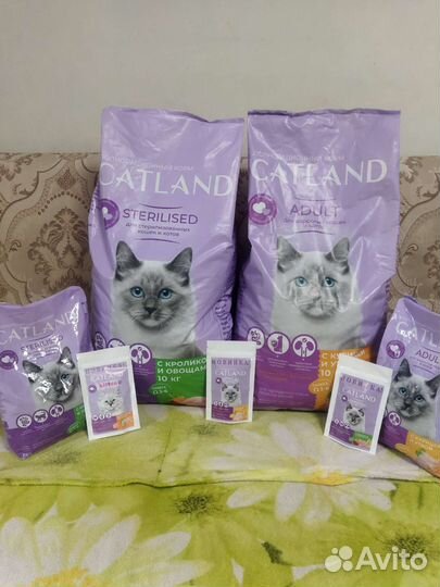 Сухой корм для кошек и котов 10 кг