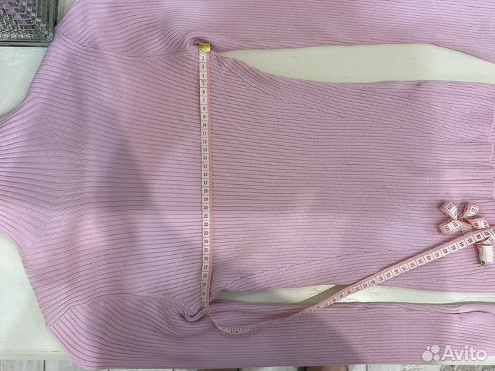 Водолазка розовая