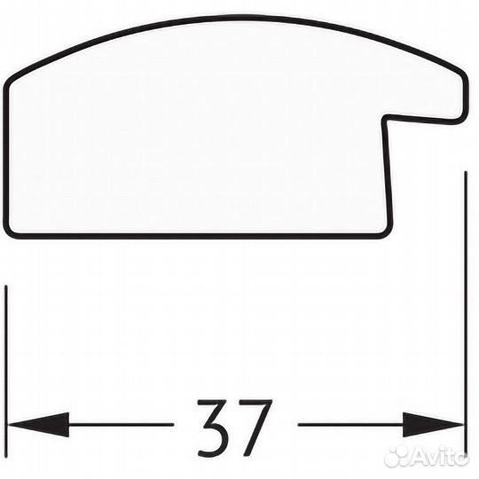 Зеркало Evoform Definite 60х60 BY 0611 в багетной
