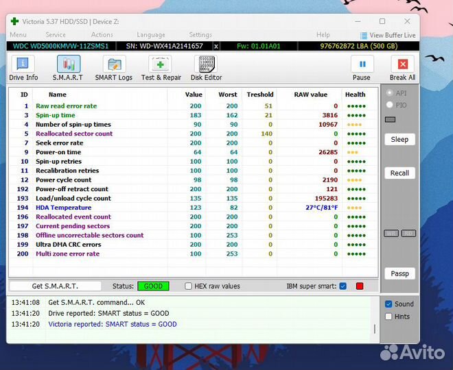 Внешний жесткий диск 500 гб HP pd500a usb 3.0